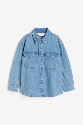 Chemise en denim