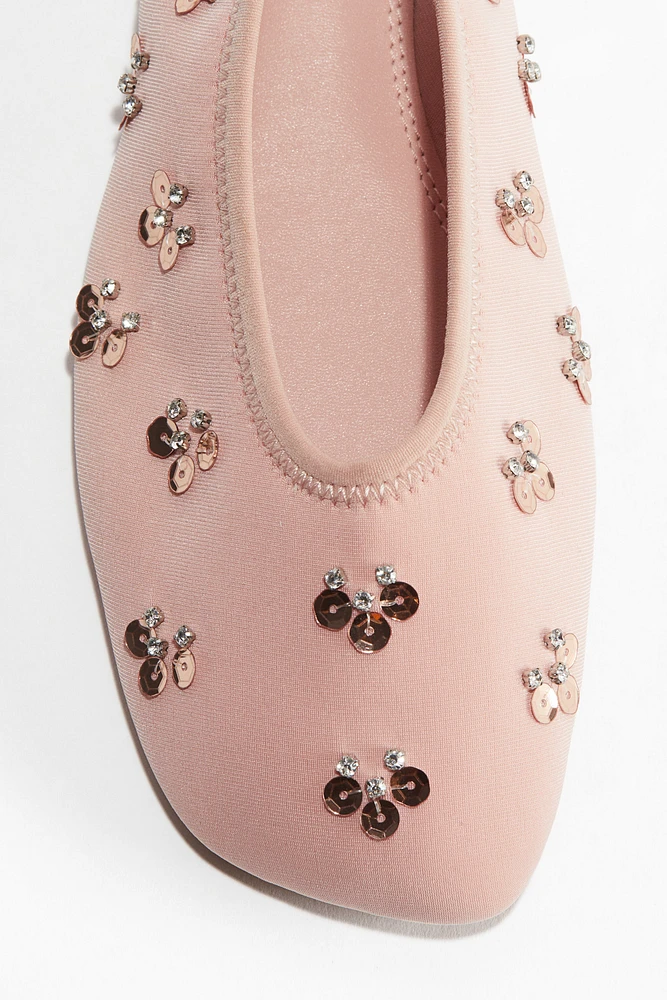 Embellished Slingbacks