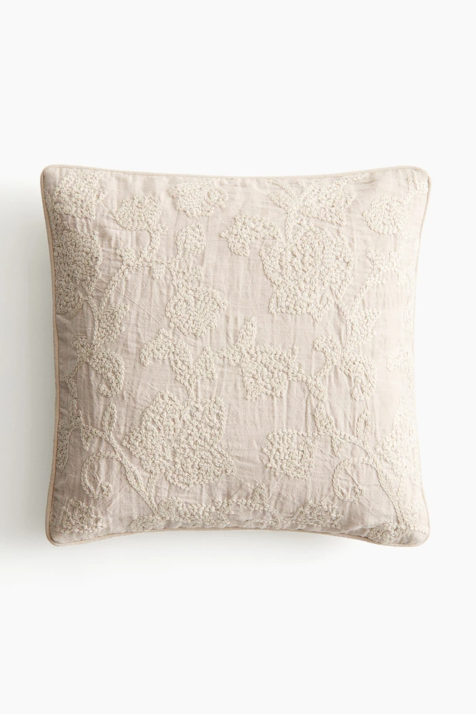 Embroidered Cushion Cover