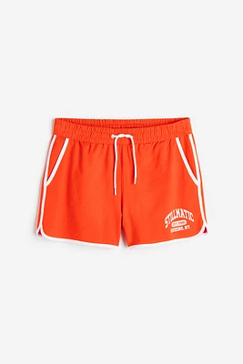 Regular Fit Printed Sweatshorts