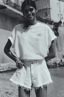 Oversized T-Shirt with Motif