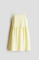 Robe en jersey de coton
