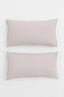 2-pack Cotton Pillowcases