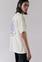 Loose Fit Vintage-Look Printed T-Shirt