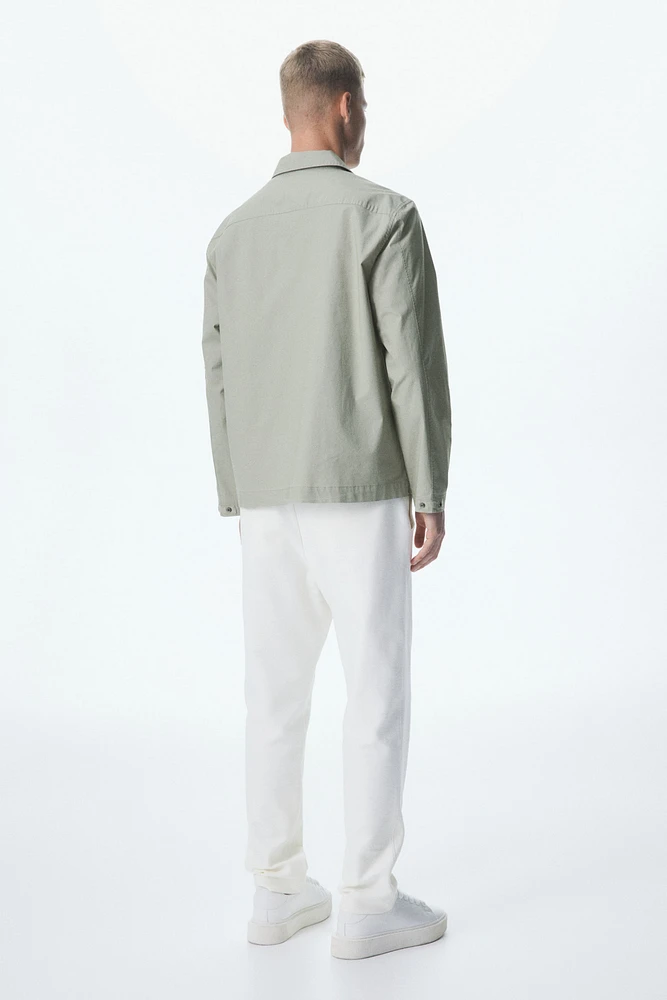Regular-Fit Utility Overshirt