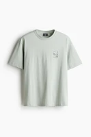 T-shirt imprimé flottant