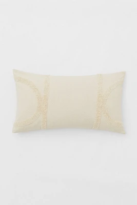 Tufted Cotton Cushion Cover