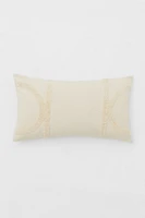 Tufted Cotton Cushion Cover