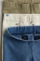 3-pack Cotton Leggings