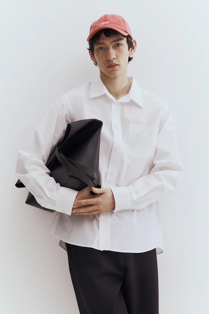 Regular Fit Poplin Shirt