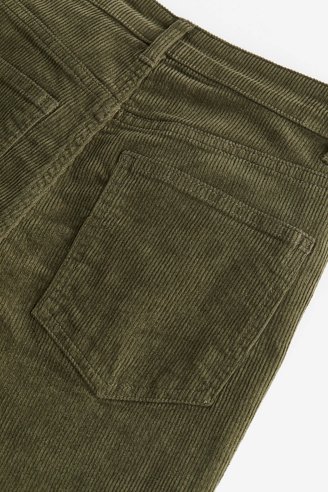 Pantalon en velours côtelé
