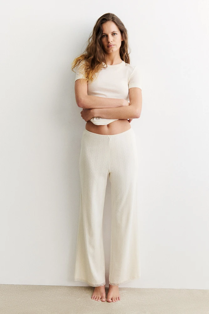 Pointelle Pajama Pants
