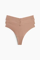 3-pack Invisible Brazilian Briefs