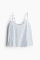 Linen-Blend Camisole Top