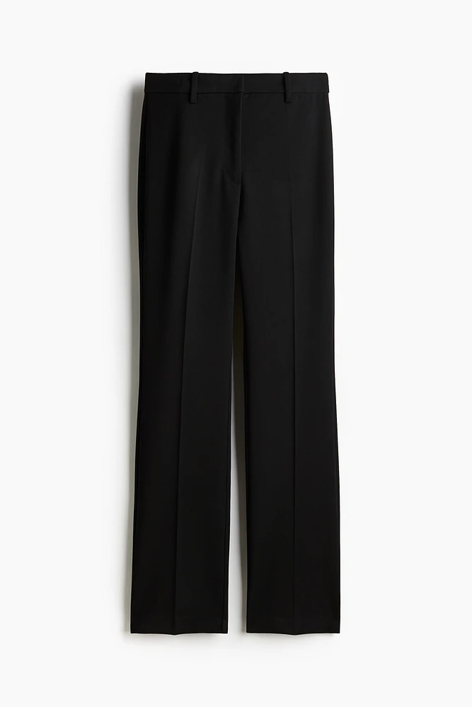 Slit-Hem Pants