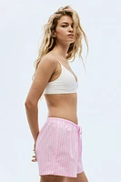 2-pack Cotton Poplin Pajama Shorts