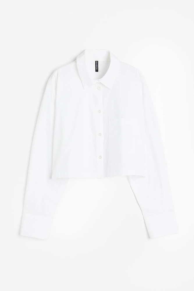 Boxy Cotton Shirt