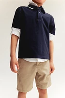 2-piece Polo Shirt and Shorts Set