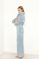 Ava Ultra High Rise Wide Leg Jeans