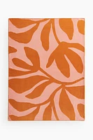 Patterned fleece blanket