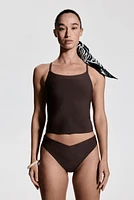 Tankini Top with Shelf Bra