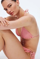 Tie Cheeky Bikini Bottoms