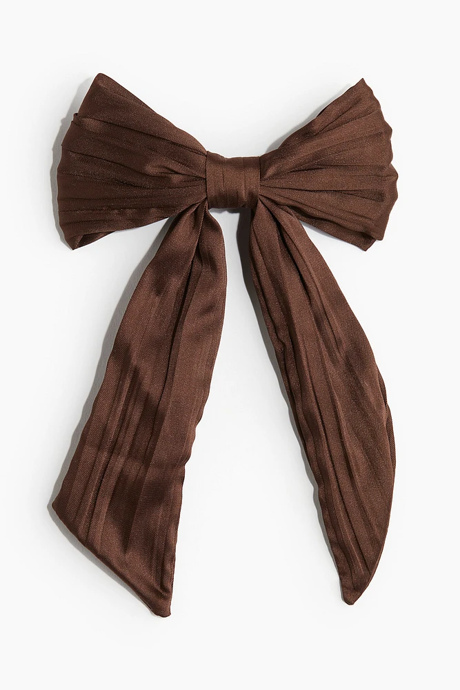 Barrette avec nœud