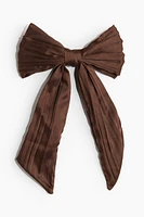 Barrette avec nœud