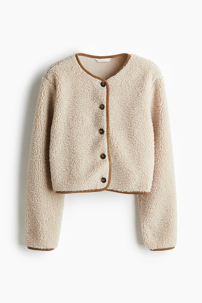 Teddy Fleece Cardigan