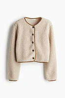 Teddy Fleece Cardigan