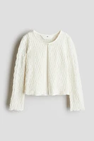 2-piece Top and Cardigan Set