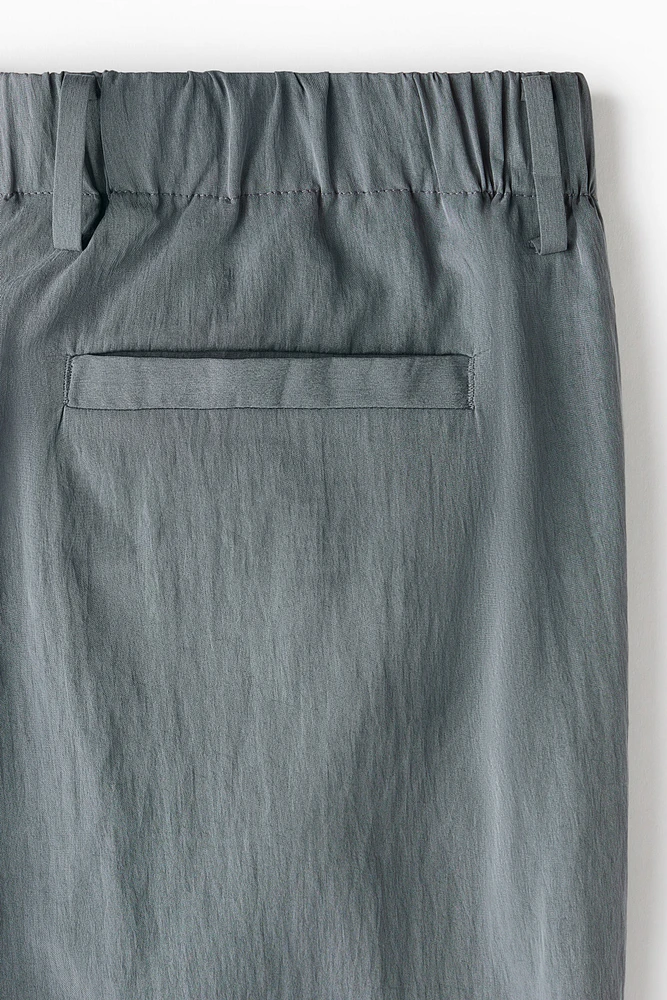 Pantalon décontracté en lyocell mélangé