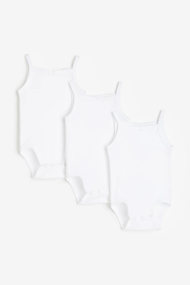 3-pack Cotton Bodysuits