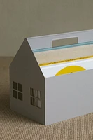 House-shaped Book Storage Container