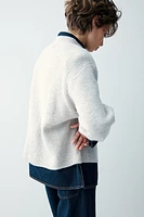 Rib-knit Sweater