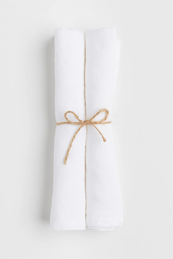 2-pack Linen Napkins