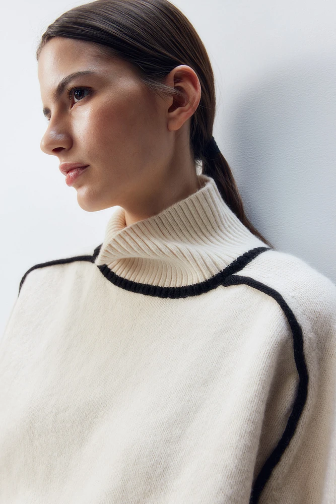 Mock Turtleneck Sweater