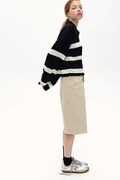 Short Polo Sweater