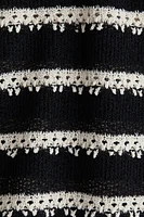 Knit Top with Collar