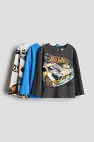 3-pack Long-sleeved T-shirts