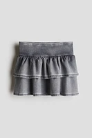 Denim-Look Skirt