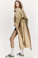 A-Line Trench Coat