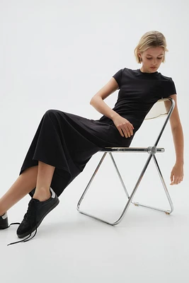 Robe moulante en jersey