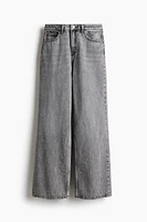 Wide High Jeans