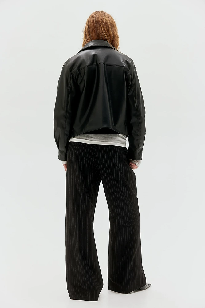 Pantalon en sergé avec cordon de serrage
