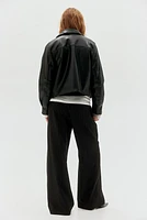 Pantalon en sergé avec cordon de serrage
