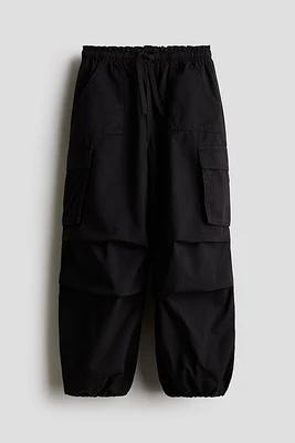 Cotton Twill Parachute Pants