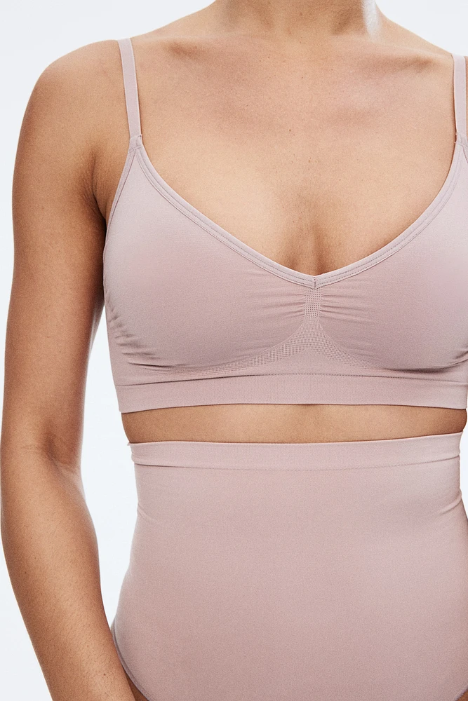 Soutien-gorge souple extensible et gainant