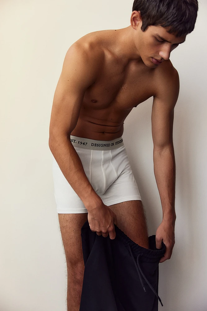 3-pack Mid-Length Boxer Briefs with Lycra®