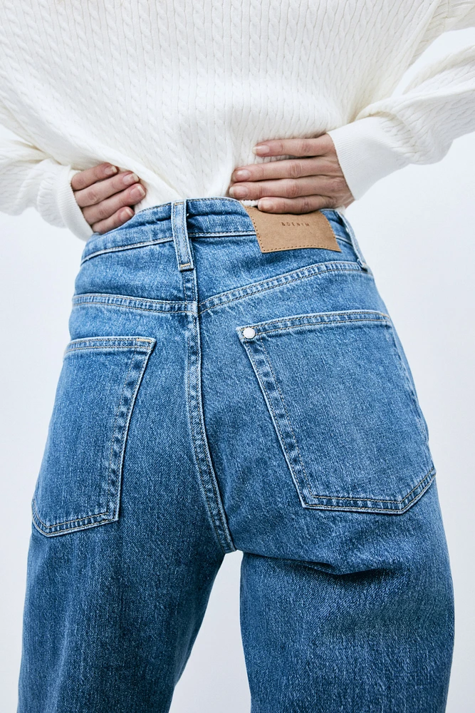 Mom Ultra High Ankle Jeans